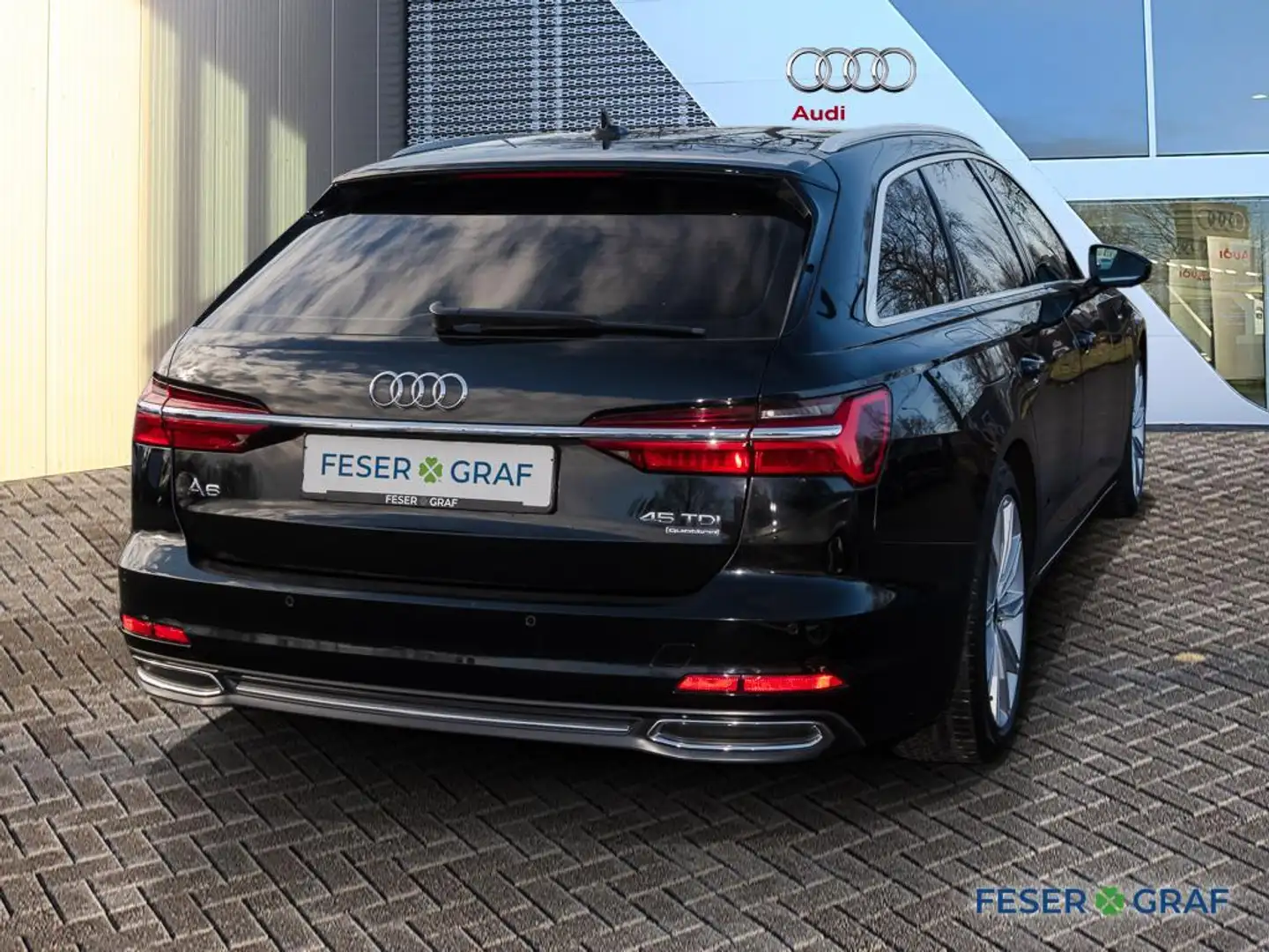 Audi A6 Avant 45 TDI qu. S line /LED/Leder/ACC/HuD/Kamera Schwarz - 2