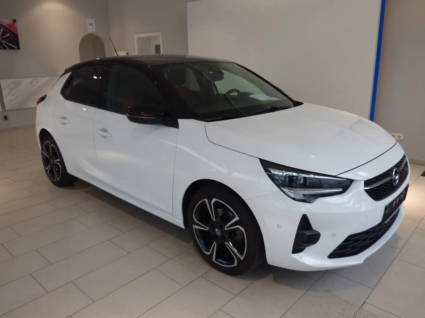 Opel Corsa F GS Line Pano, Navi, WR, uvm... Blanco - 1