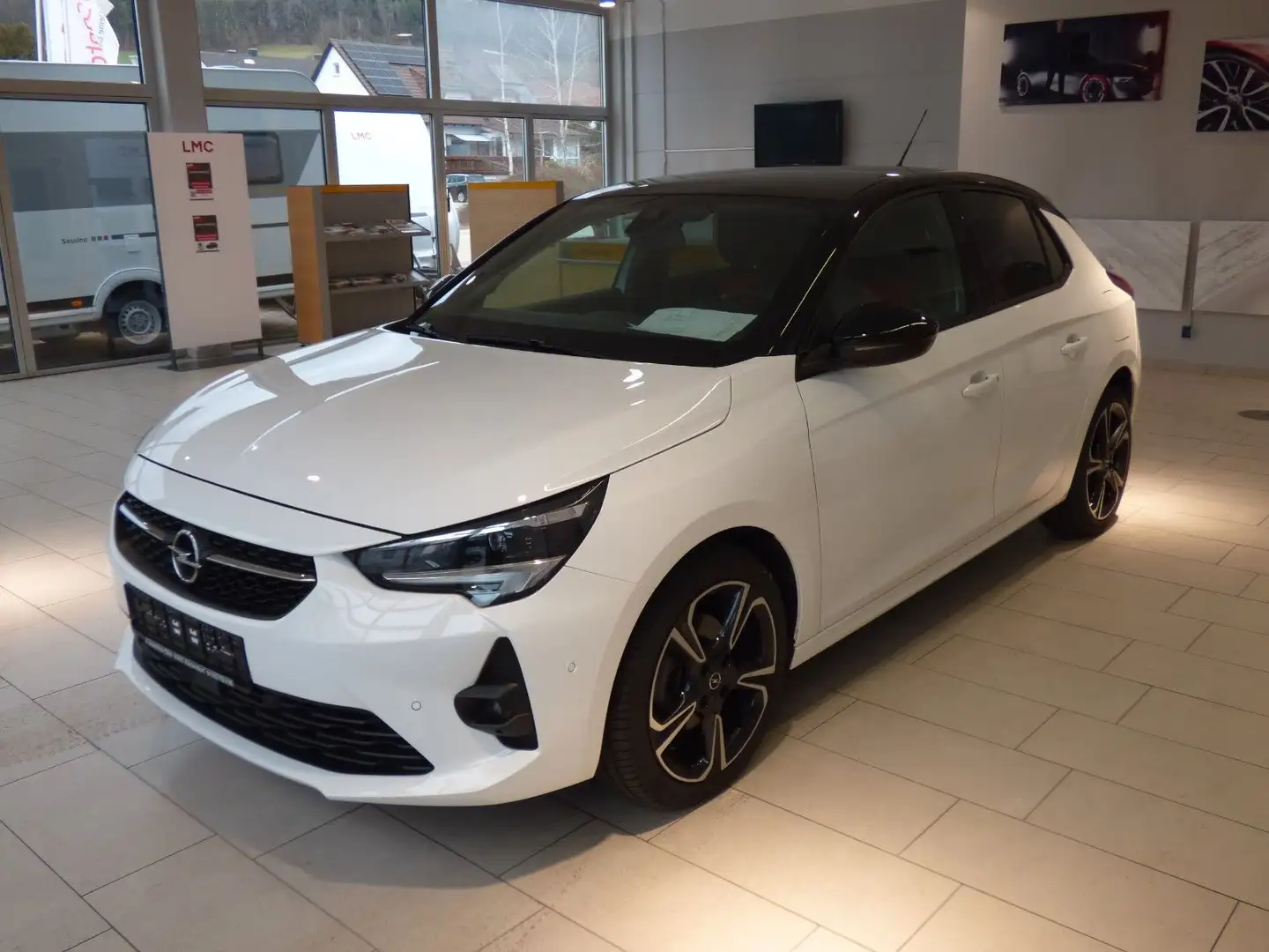 Opel Corsa F GS Line Pano, Navi, WR, uvm... Blanco - 2