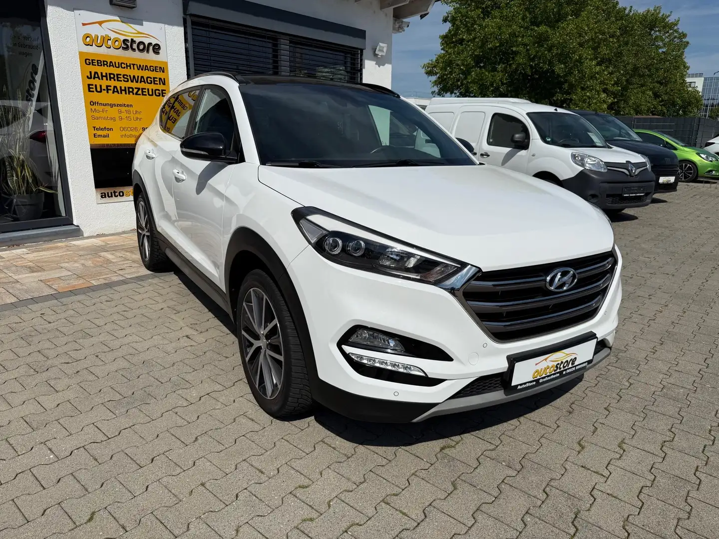 Hyundai TUCSON 1.6 Passion + 4WD 130 kW (177 PS), Schalt. 6-Ga... Blanc - 2