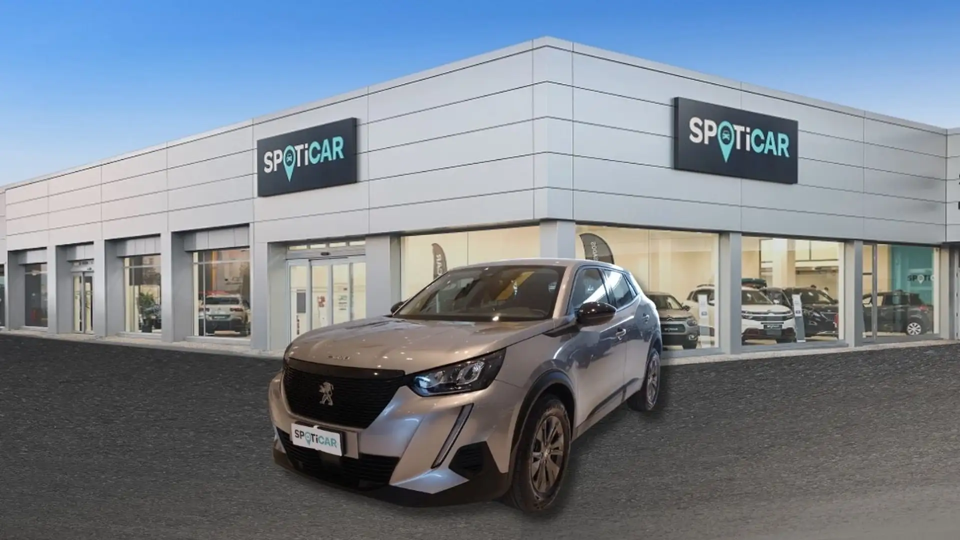 Peugeot 2008 PureTech 100 S&S Allure Zilver - 1