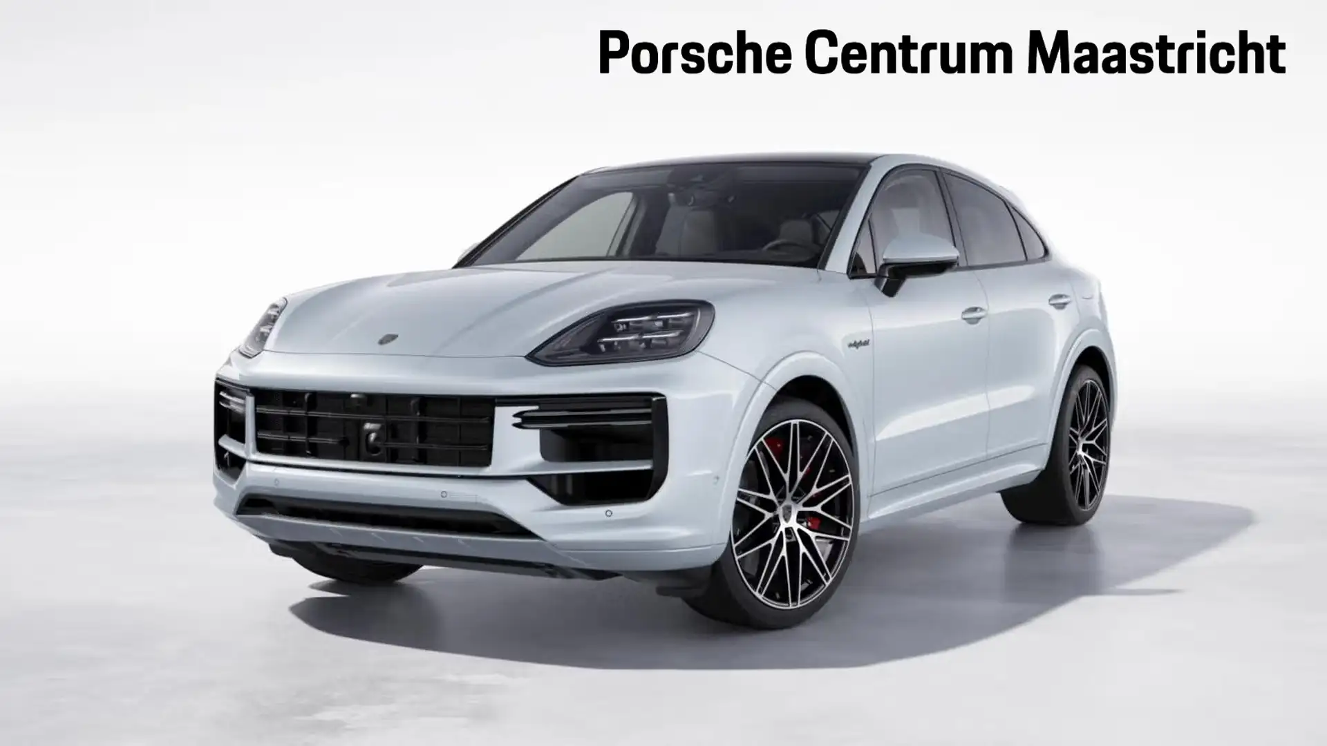 Porsche Cayenne Turbo E-Hybrid Coupé Zilver - 1