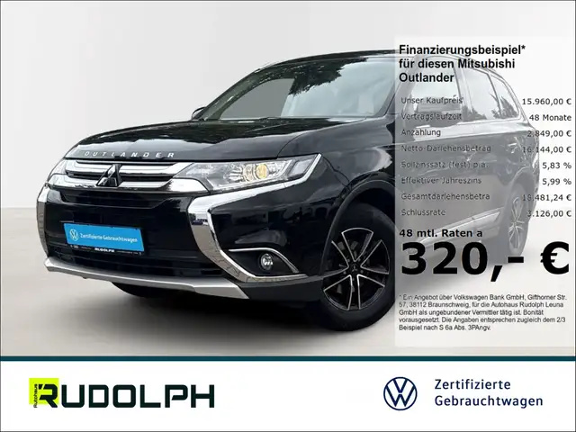 Mitsubishi Outlander 2.0 MIVEC Edition 5-Gang SHZ Klima Rückfahrkam.