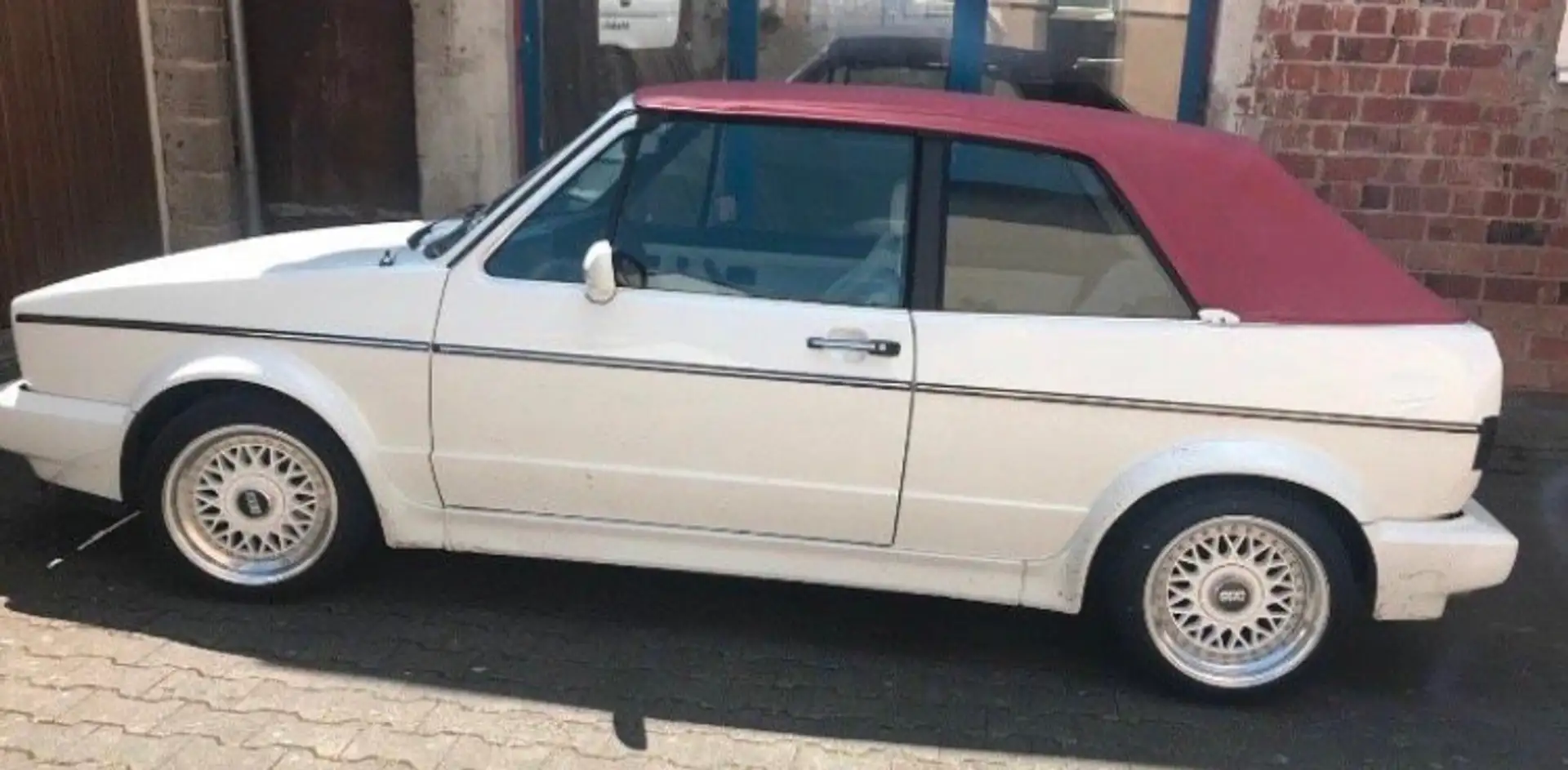 Volkswagen Golf Cabriolet Biały - 2