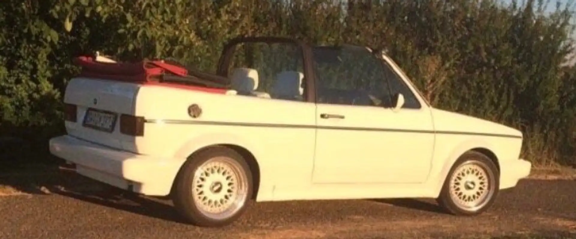 Volkswagen Golf Cabriolet Biały - 1