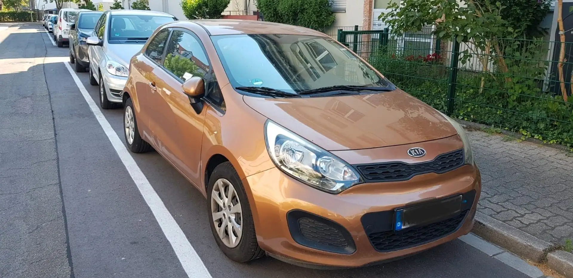 Kia Rio Edition 7 * Nur 68056 km Jaune - 1