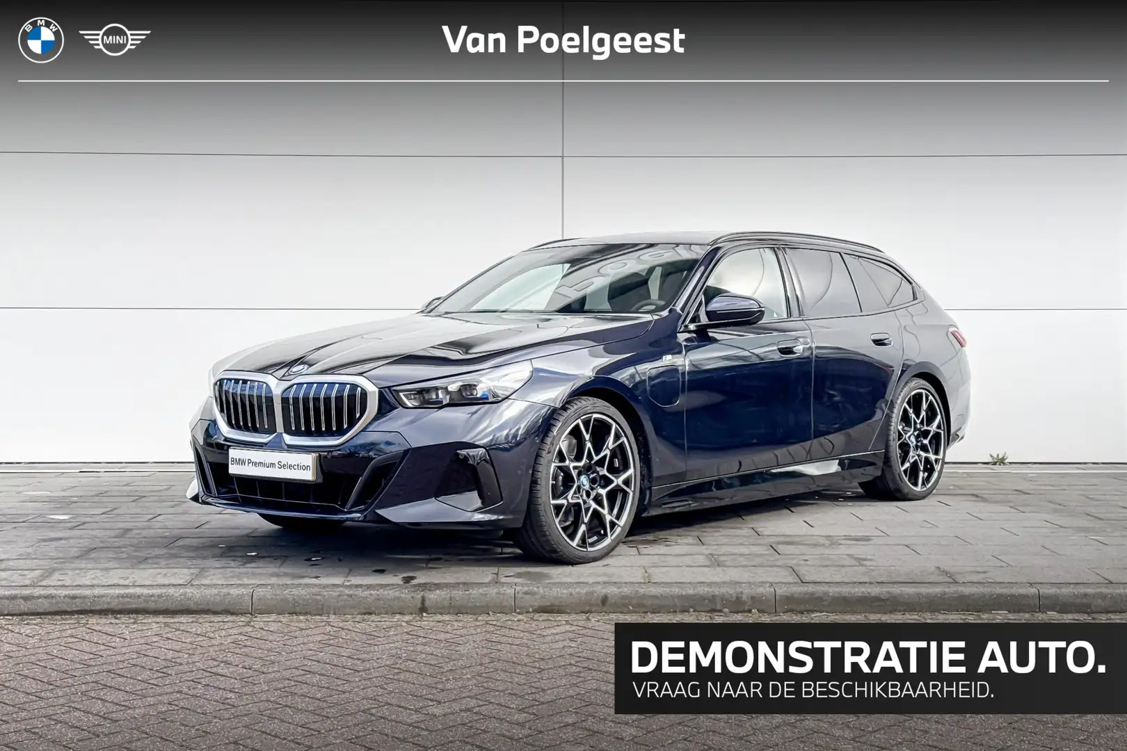 BMW 530 5 Serie Touring 530e Zwart - 1