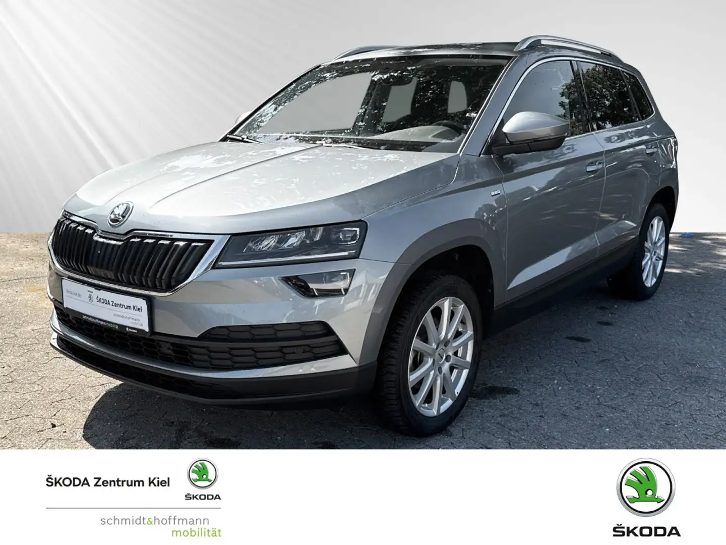 Skoda Karoq 1.0 TSI Clever OPF (EURO 6d) Klima Navi Gris - 1