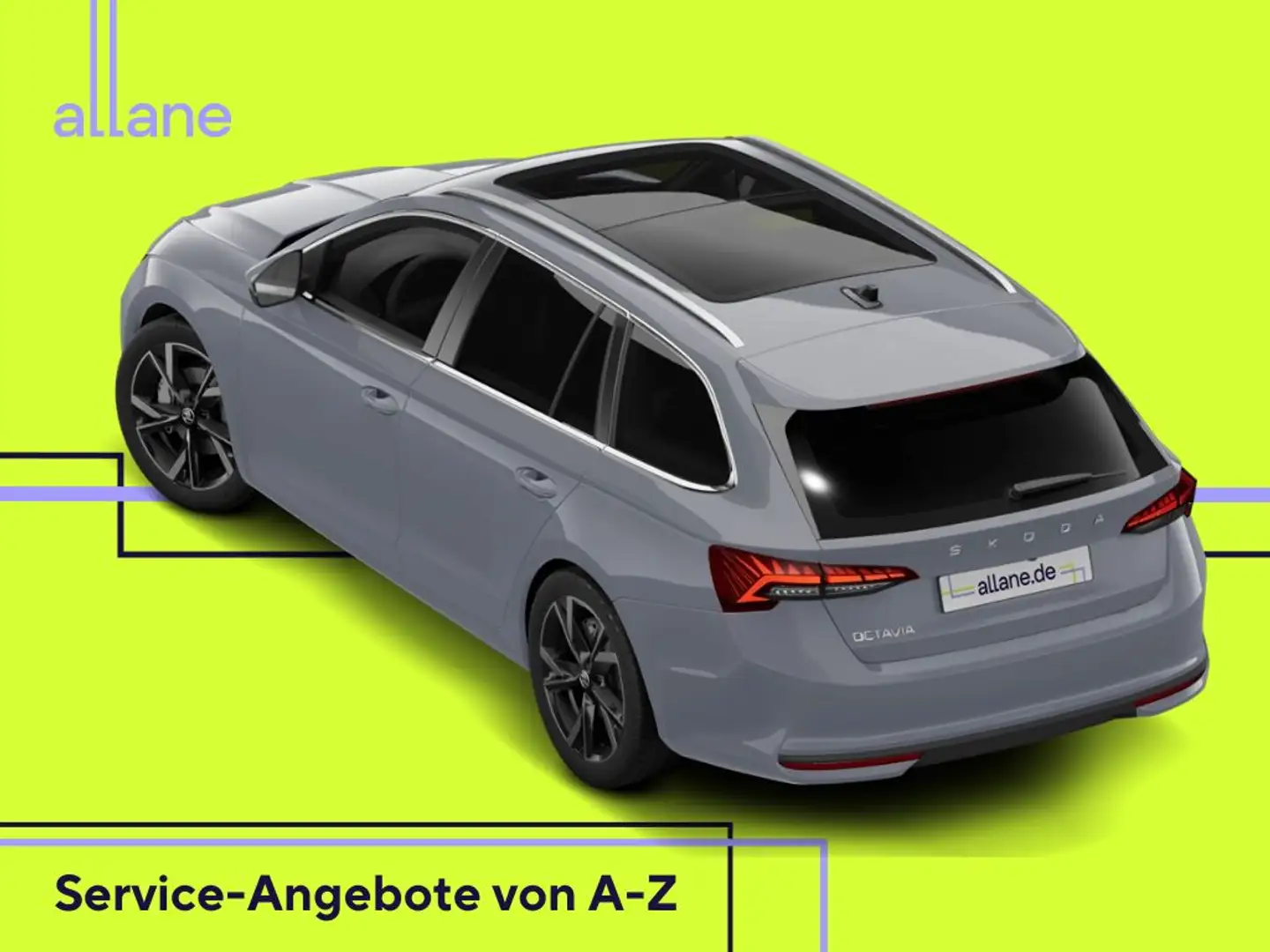 Skoda Octavia Combi Selection 1.5 TSI mHEV 85 kW - Leasing mit K Grau - 2