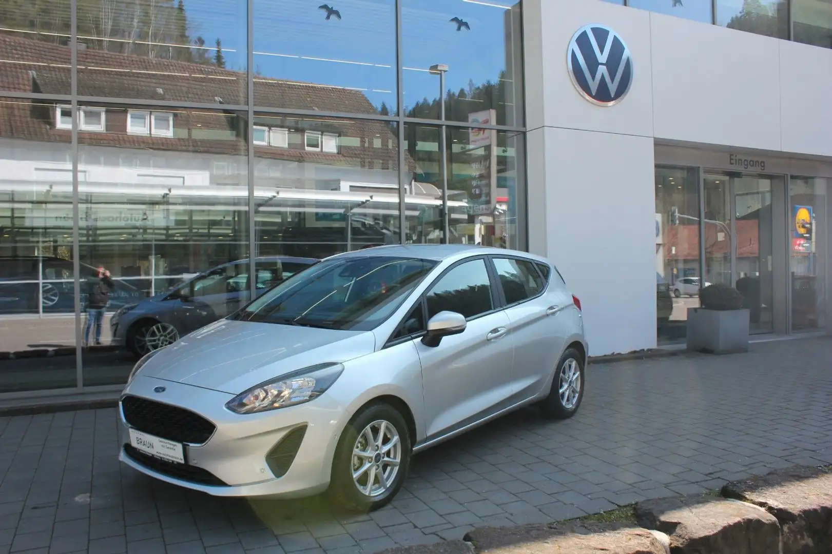 Ford Fiesta Cool & Connect 1.0 EcoBoost Autom. Navi Silber - 1