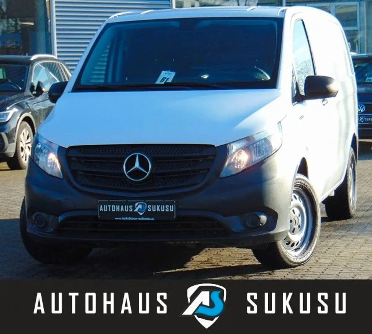 Mercedes-Benz Vito eVito Kasten lang - Klima - Kamera - Sitzhzg - Weiß - 1