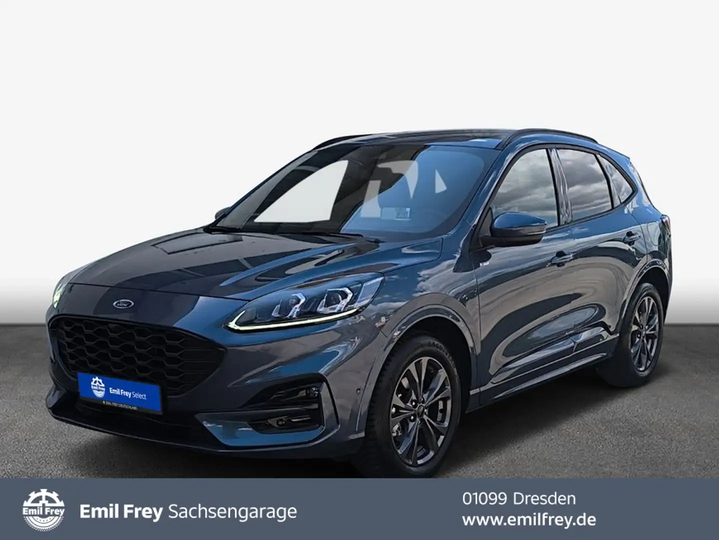 Ford Kuga 1.5 EcoBoost ST-LINE X NAVI*LED*RFC*AHK Bleu - 1