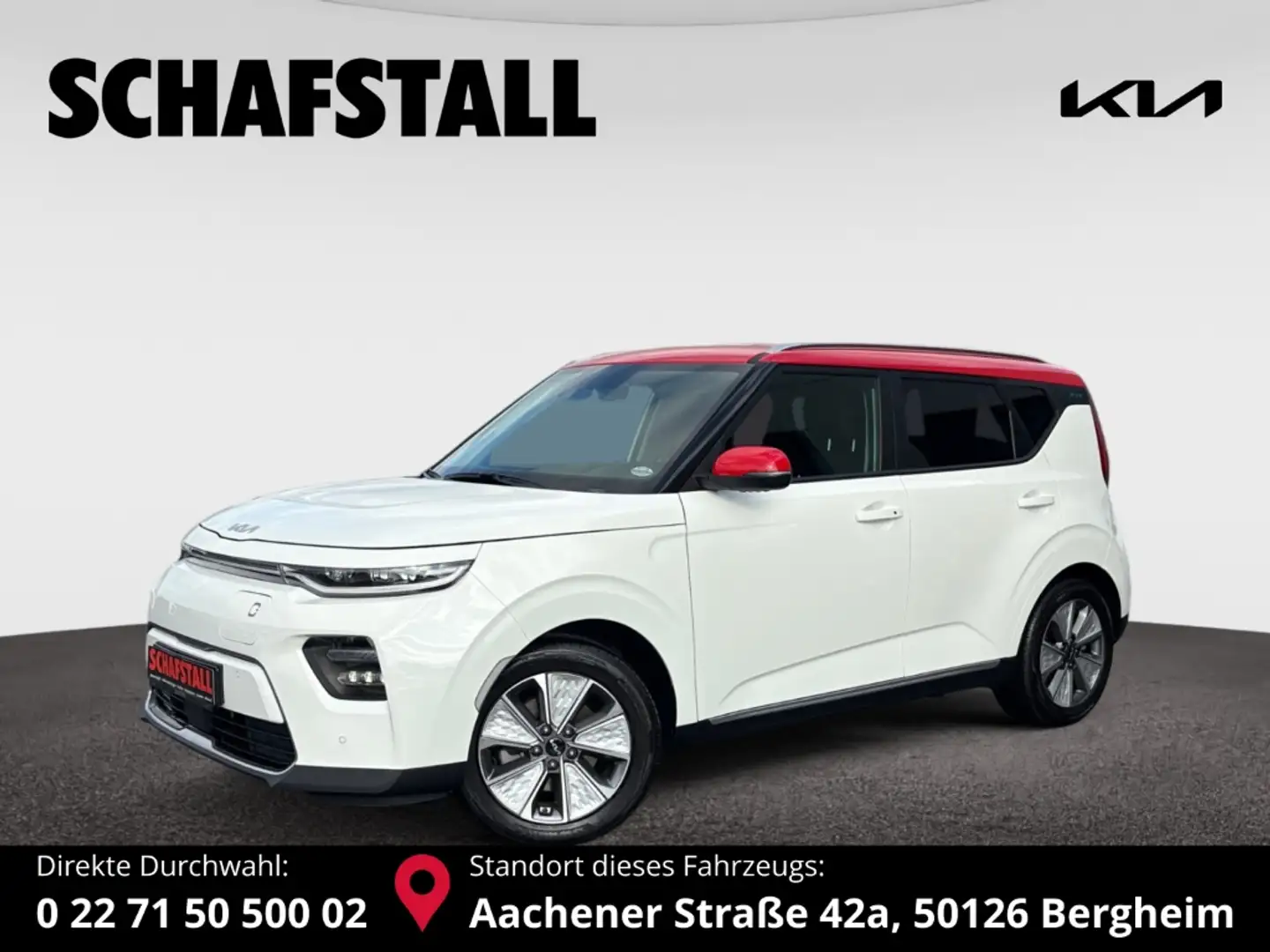 Kia Soul EV Vision Technik-Paket 3-Phasen-Lader Wärmepumpe Weiß - 1