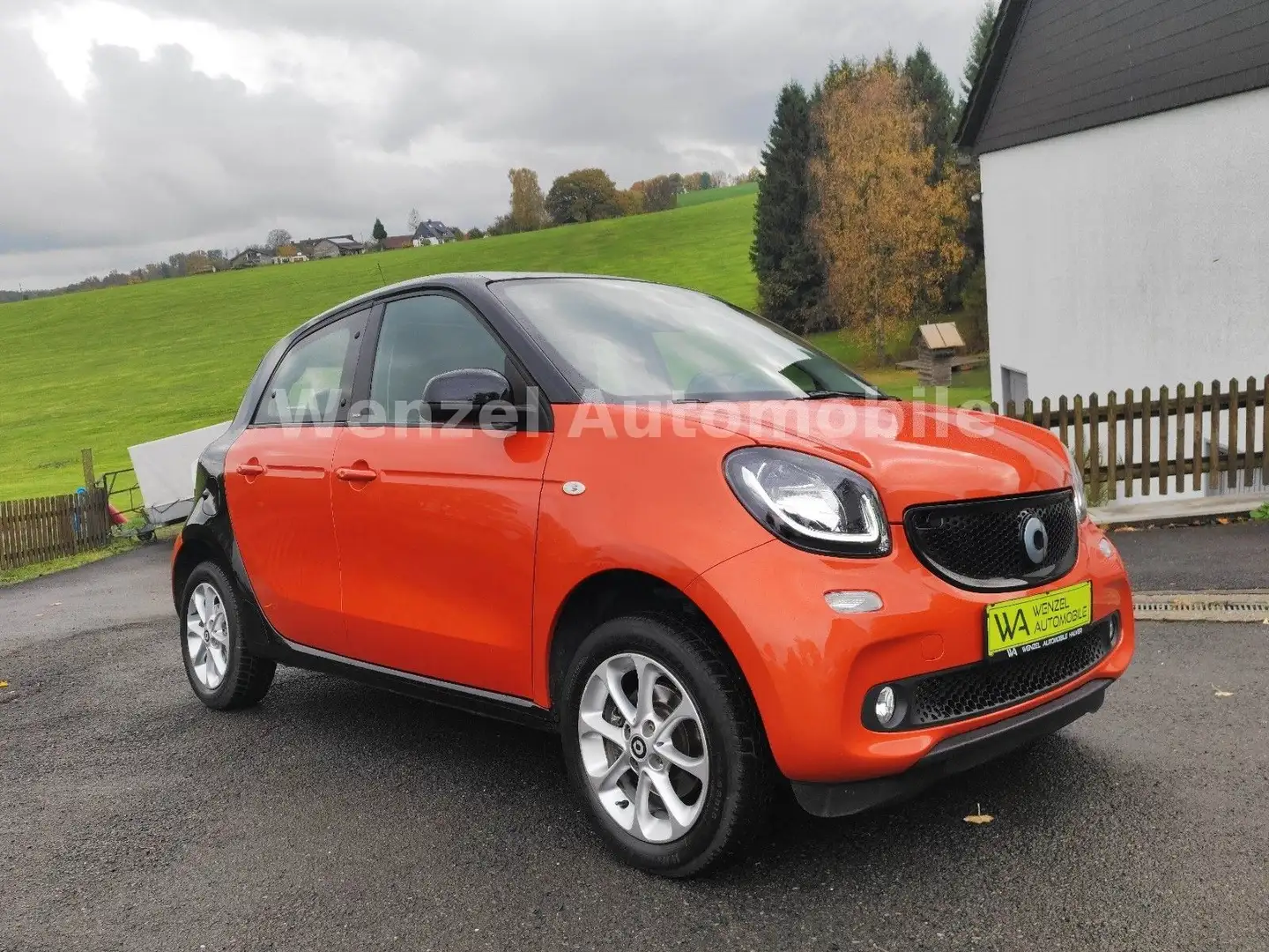 smart forFour *AUTOMATIK*PDC*KLIMA*SH* Noir - 1
