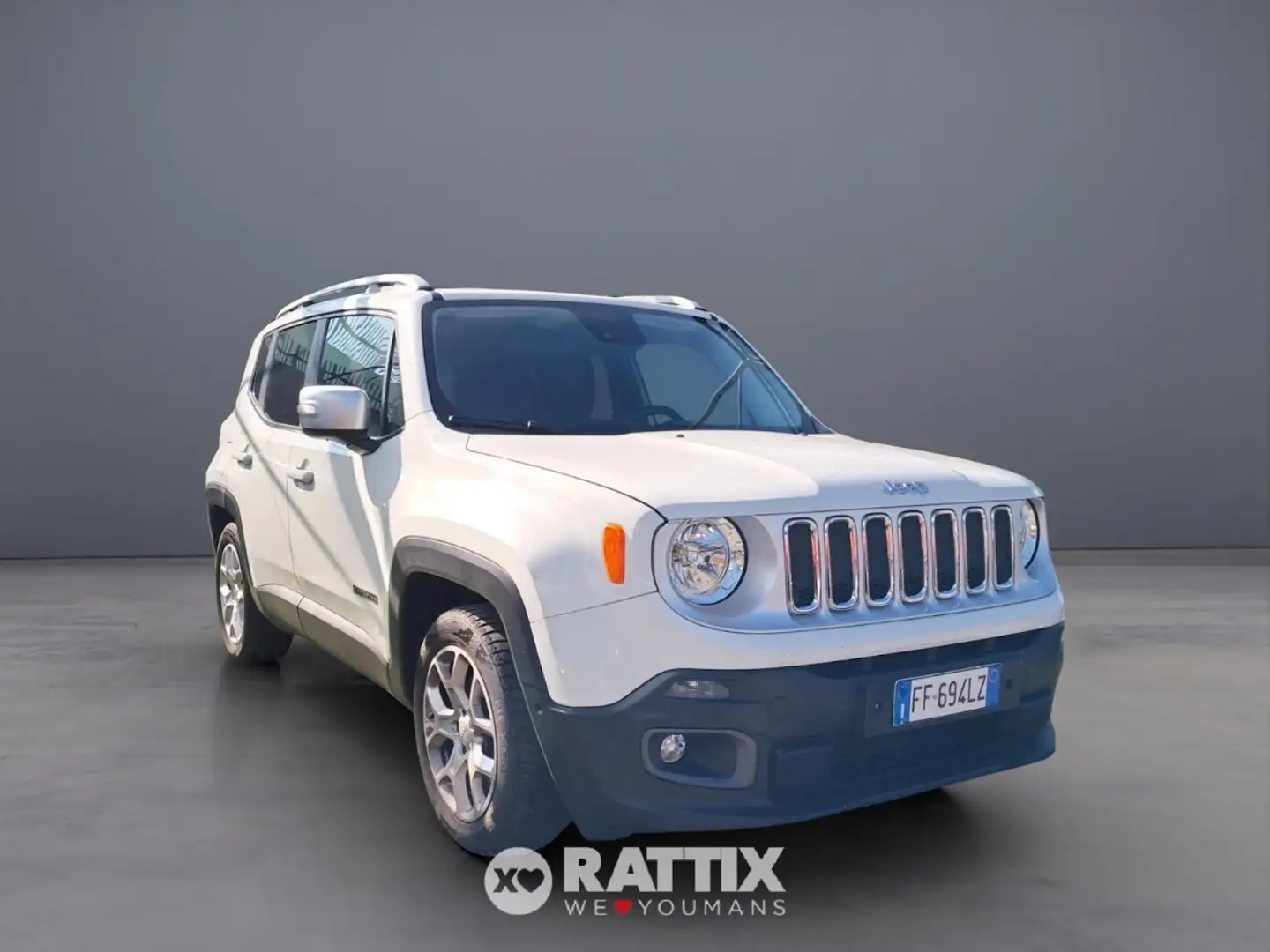 Jeep Renegade 1.6 MJT 120CV Limited Blanc - 1