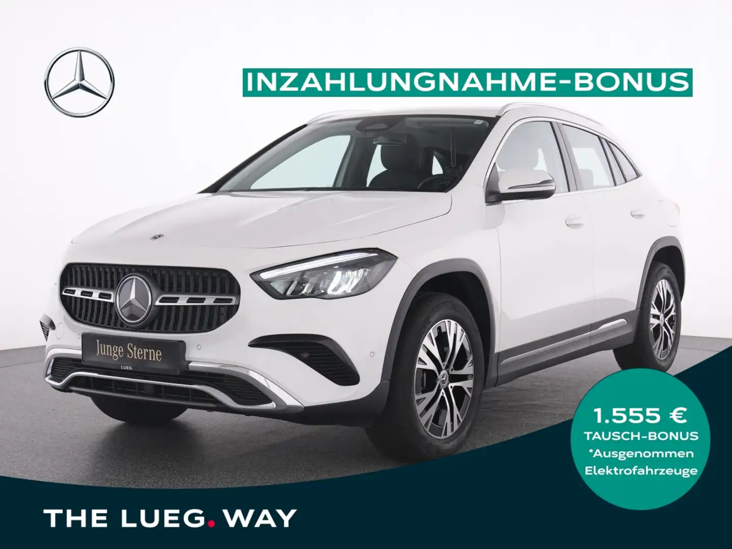 Mercedes-Benz GLA 200 Progressive+MBUX+LED-HP+EHeck+RFK+PTS+SH Weiß - 1