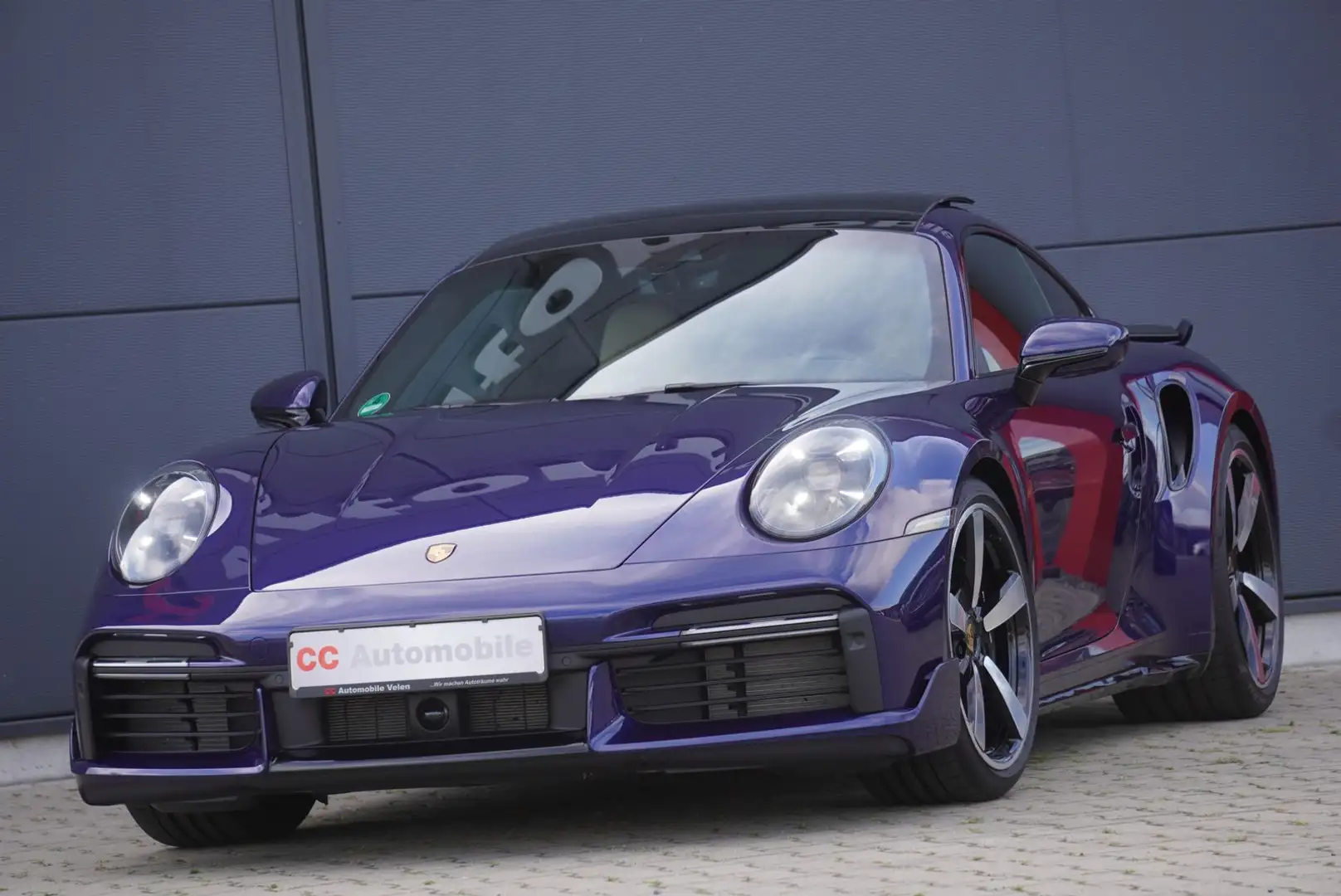 Porsche 992 Turbo S Sport Design"Lift"Burmester"PASM" Blau - 2