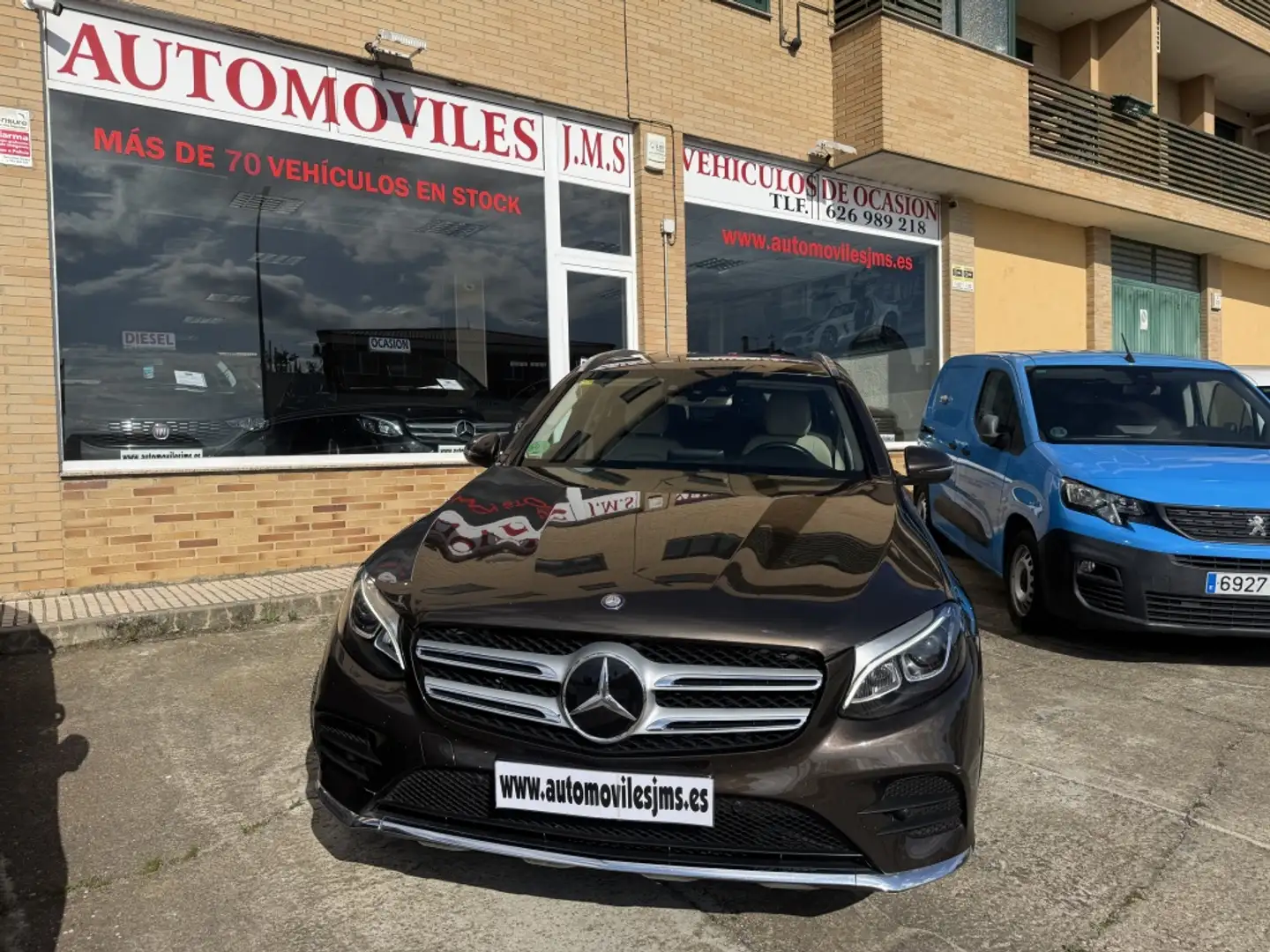 Mercedes-Benz GLC 220 220d 4Matic Aut. Marrón - 2
