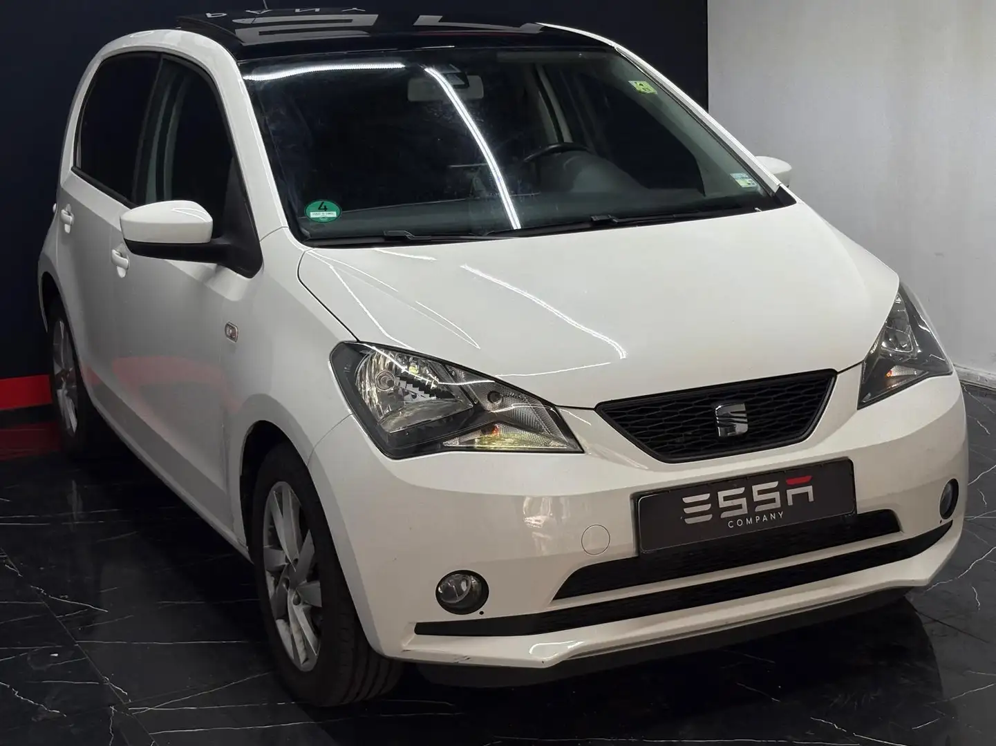 SEAT Mii 1.0 Style Chic Pano PDC Stoelverw Cruise Navi Blanc - 2