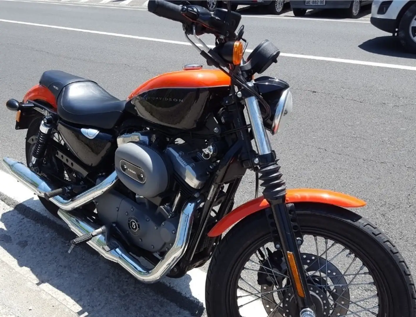 Harley-Davidson Sportster 1200 Nightster 1200 Pomarańczowy - 1