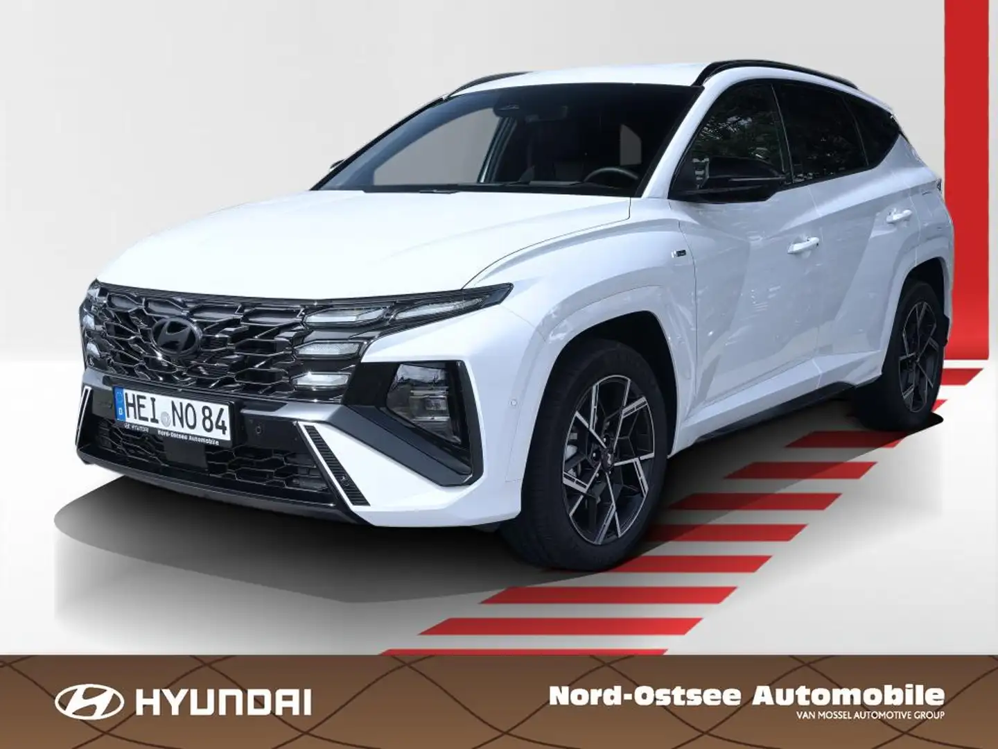 Hyundai TUCSON FL HEV N LINE Sitz-Paket Assist-Paket Weiß - 1