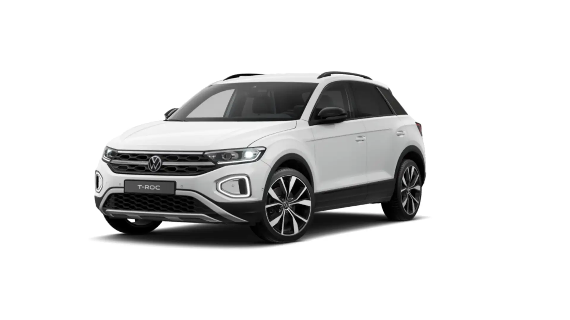 Volkswagen T-Roc 1.0 TSI Dark Line 85kW Blanco - 1
