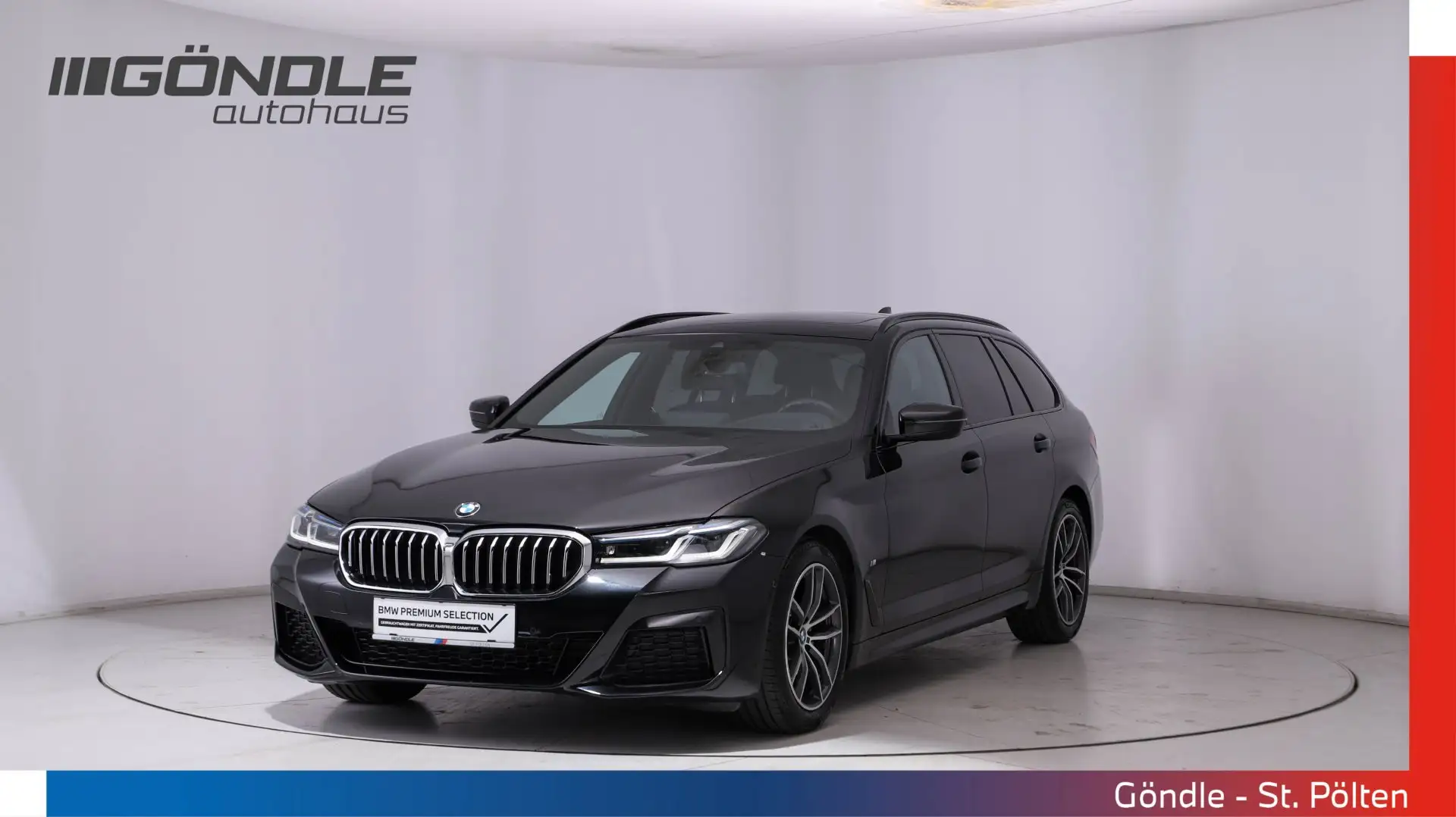 BMW 520 d xDrive Schwarz - 1