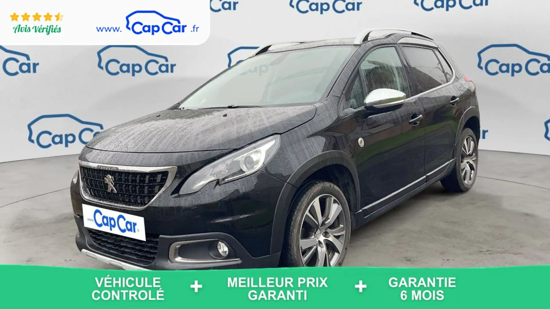 Peugeot 2008 1.5 BLUEHDI 100 Crossway Noir - 1