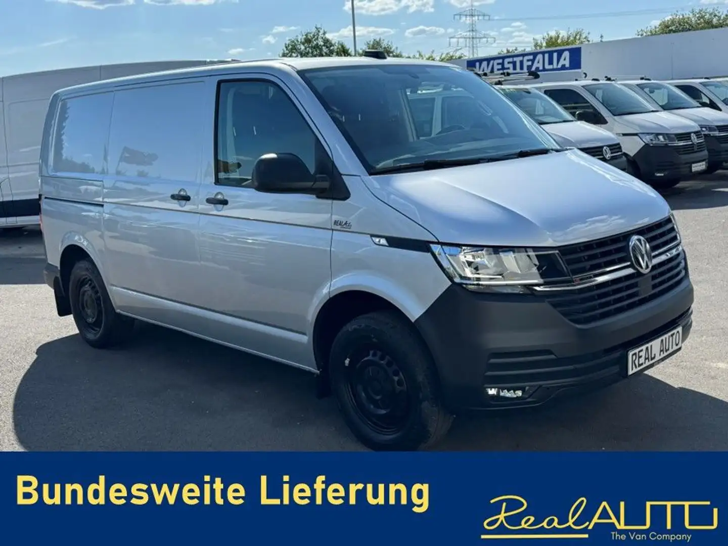 Volkswagen T6 Transporter 6.1 Kasten TDI DSG 4Motion AHK Silber - 1