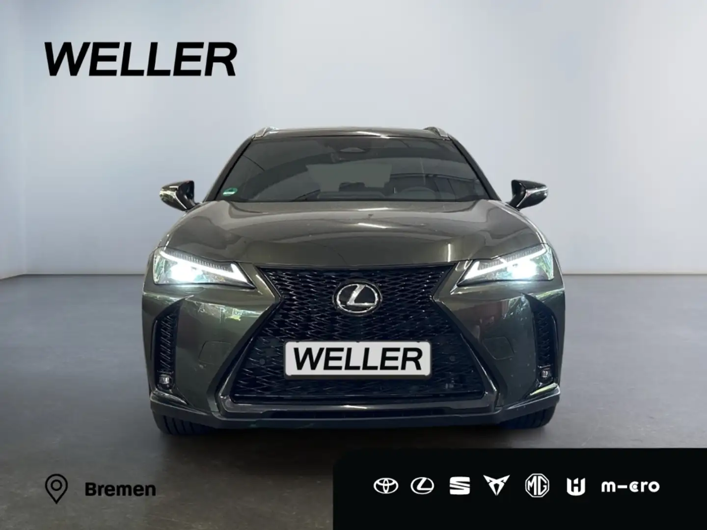 Lexus UX 250h F SPORT Design *LED*ACC*CAM*SHZ*SmartKey* Groen - 2