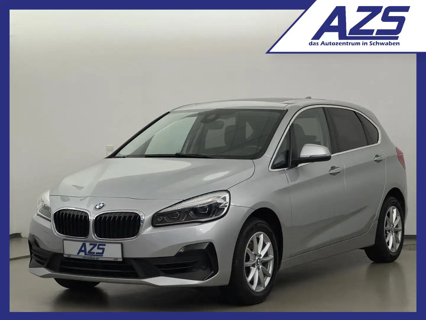 BMW 218 218i Advan. Act Tourer LED Pano Navi Leder 1.Hd Silber - 1