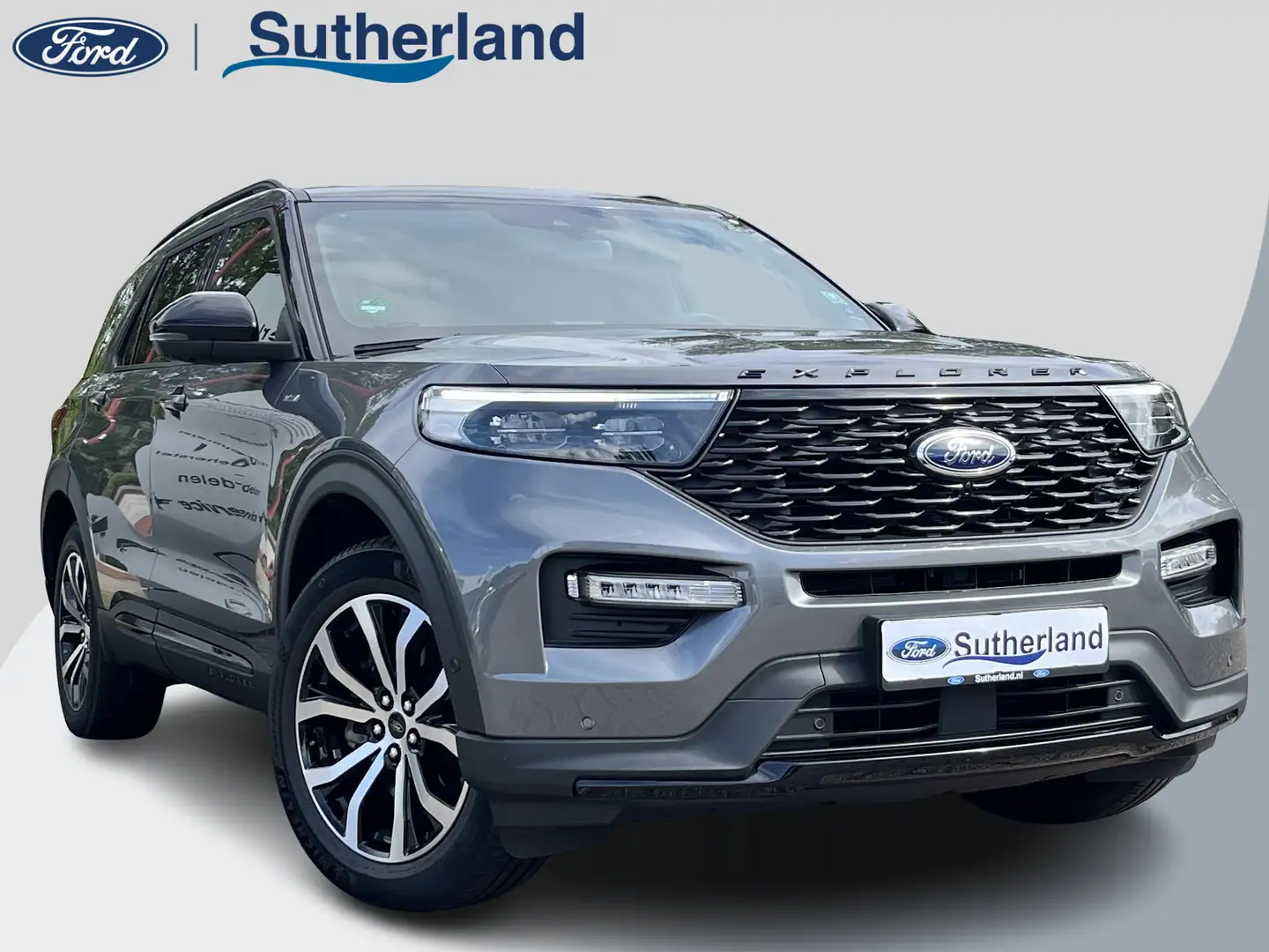 Ford Explorer 3.0 V6 EcoBoost PHEV ST-Line 457pk | Full LED | Ad Gris - 1