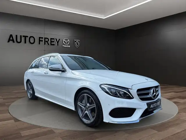 Mercedes-Benz C 250 211PS AMG Line AT+ AHK+KAMERA+KLIMA+LEDER+NAVI+SIT
