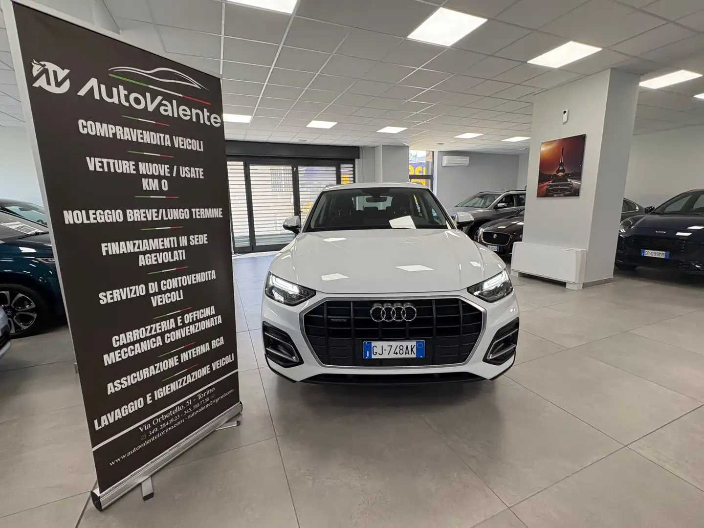 Audi Q5 40 TDI 204 CV quattro S tronic Business Advanced Weiß - 2