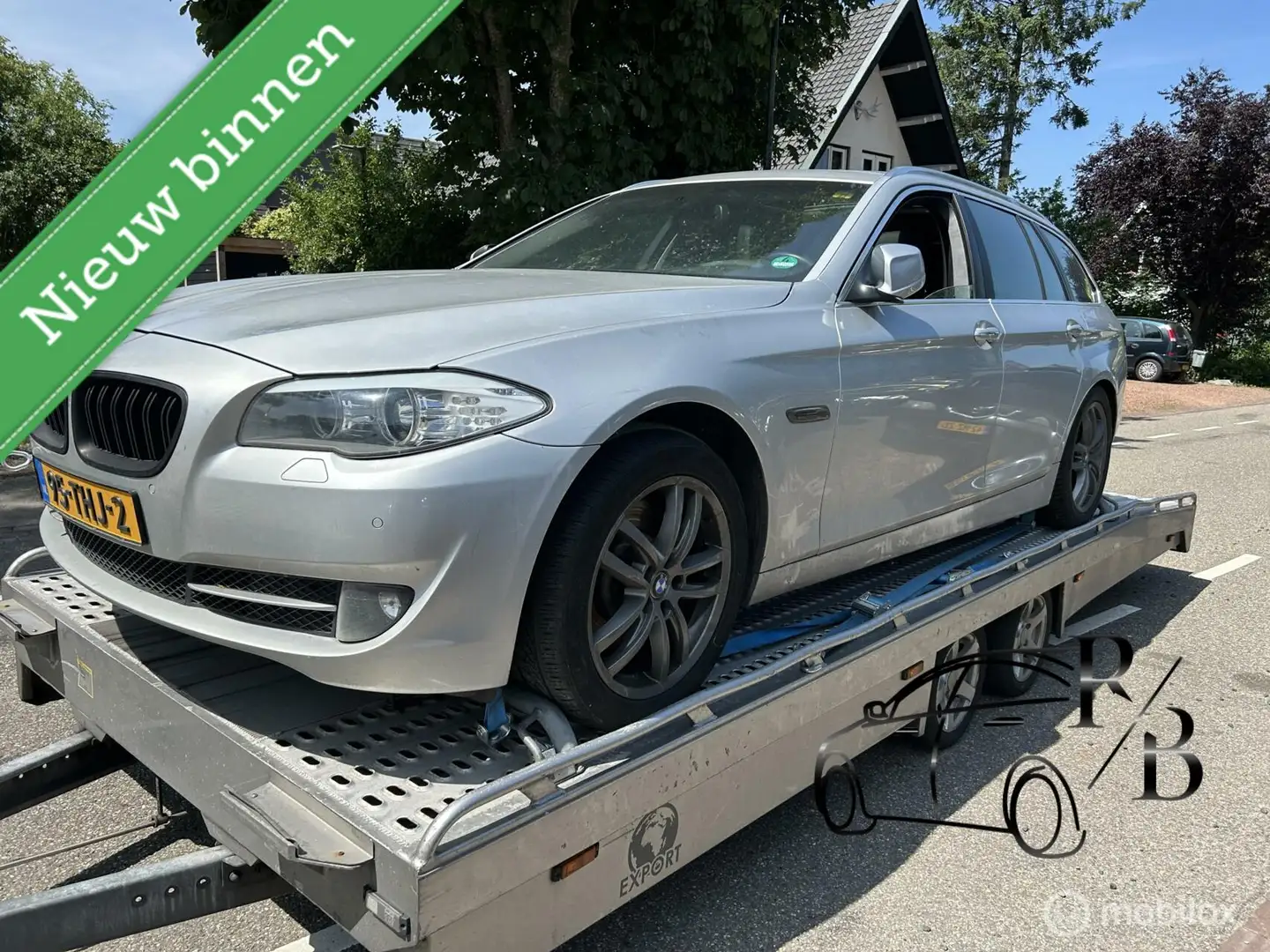 BMW 525 5-serie Touring 525d High Executive LEES TEKST EXP Grigio - 1