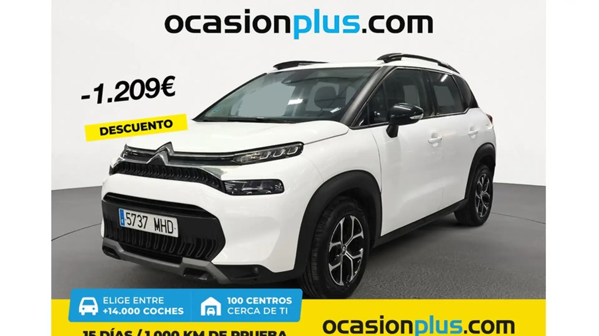 Citroen C3 Aircross Puretech S&S Shine 110 Blanc - 1