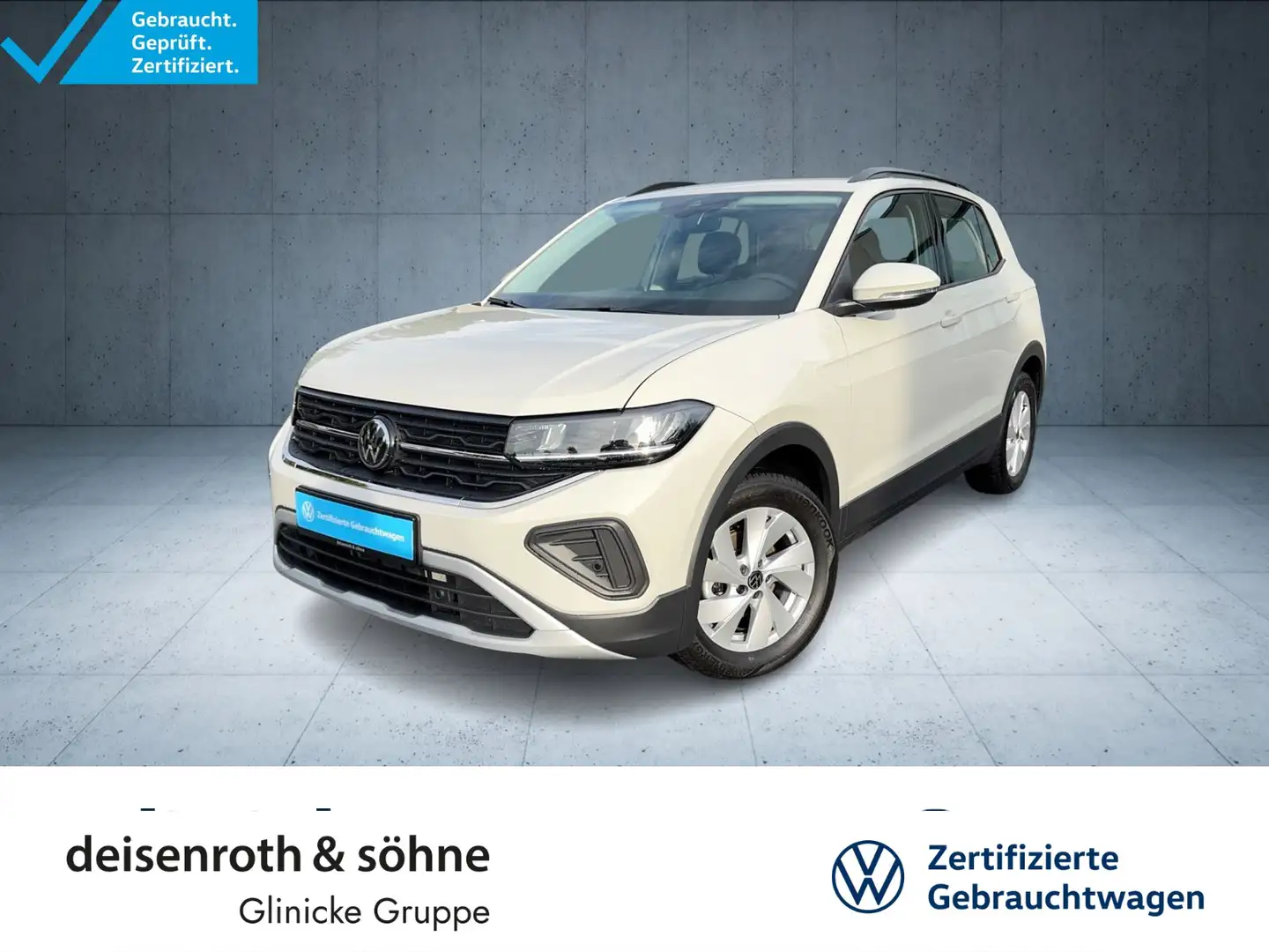 Volkswagen T-Cross Life 1.0 TSI AppCon/LED/SHZ/Clima/ACC/16 Grau - 1