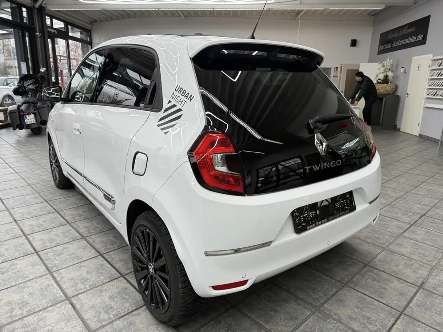 Renault Twingo Techno Electric, Faltdach, Leder, Navi Weiß - 2