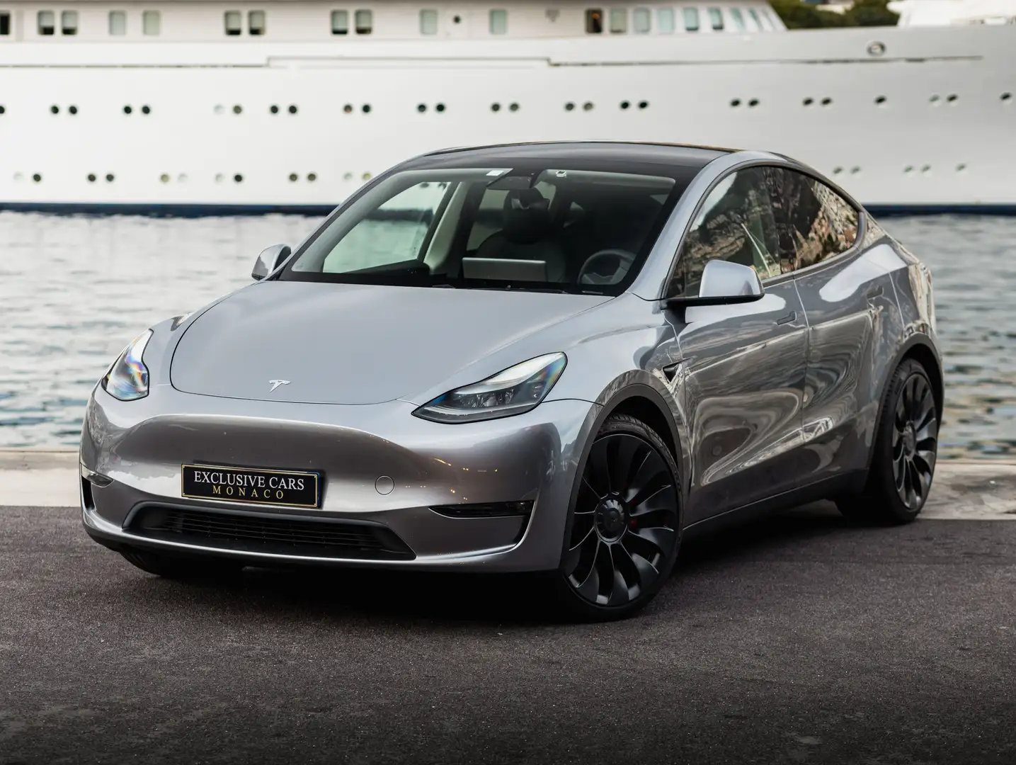 Tesla Model Y PACK PERFORMANCE DUAL MOTOR 480 CV - MONACO Grau - 1