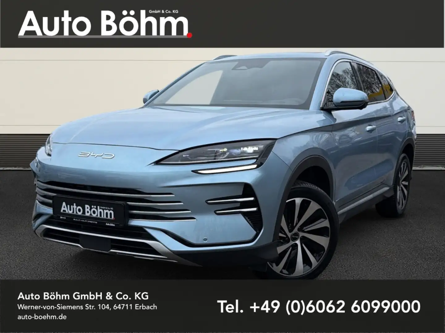 BYD Seal U Design AWD+Pano+360Kam+ACC+HUD+Sitzklima. Azul - 1