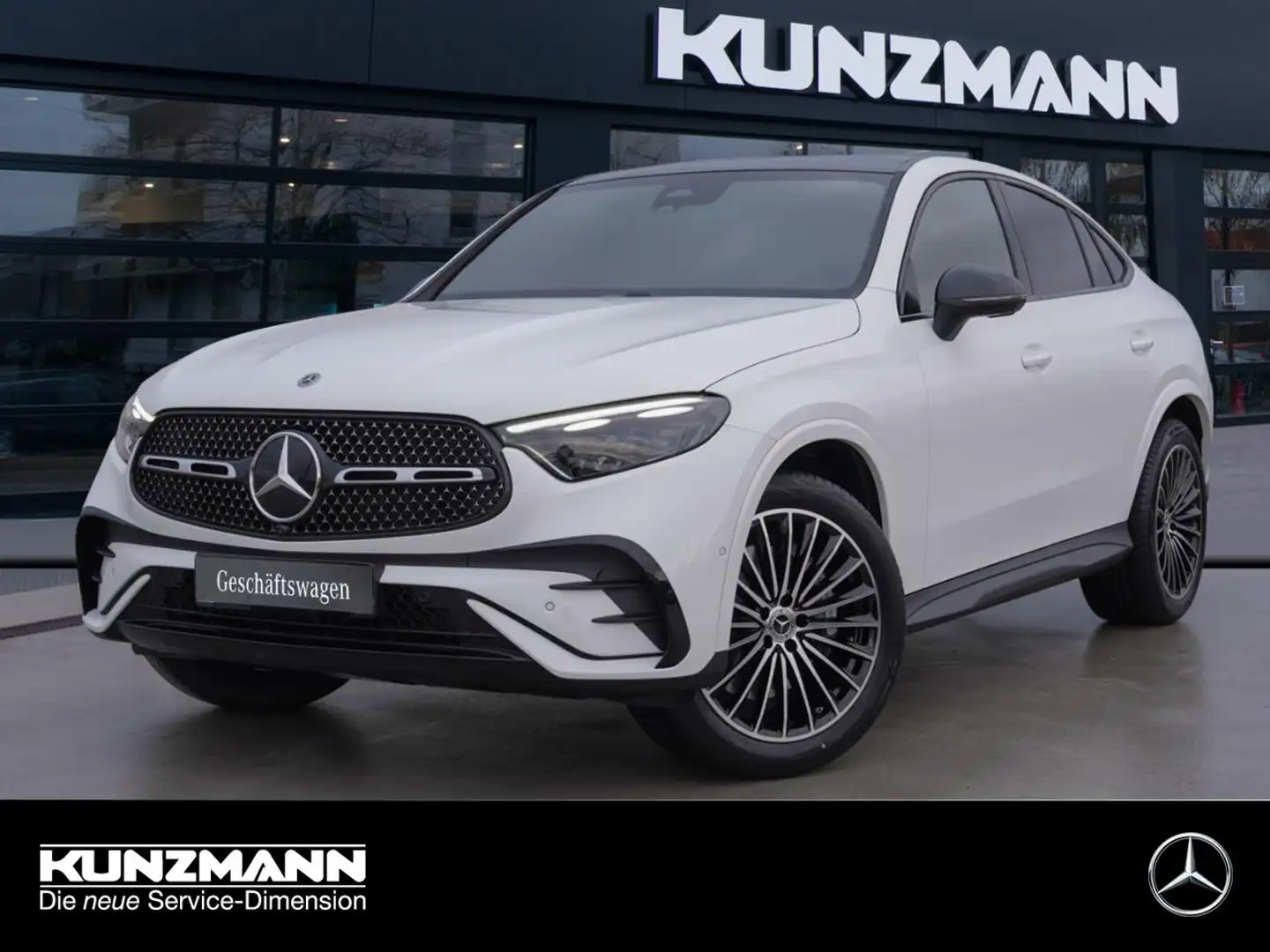 Mercedes-Benz GLC 220 d 4MATIC Coupé AMG Night Panorama 360° Alb - 1