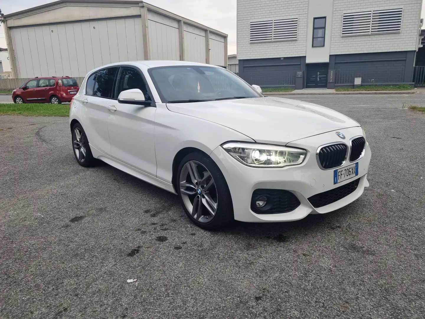BMW 116 116d Msport 5p Blanc - 1