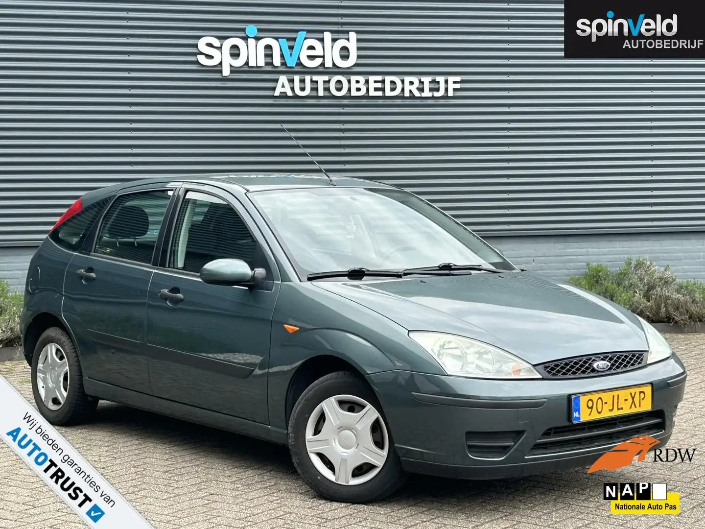 Ford Focus 1.6-16V Cool Edition BJ`02 NAP NL Airco 5drs Verde - 1