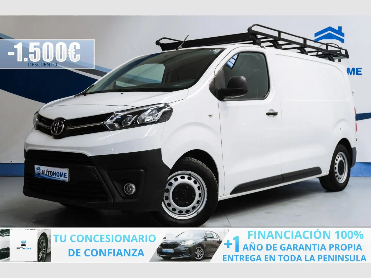 Toyota Proace City 1.5D 75kW (100CV) GX 650 Media Blanc - 1
