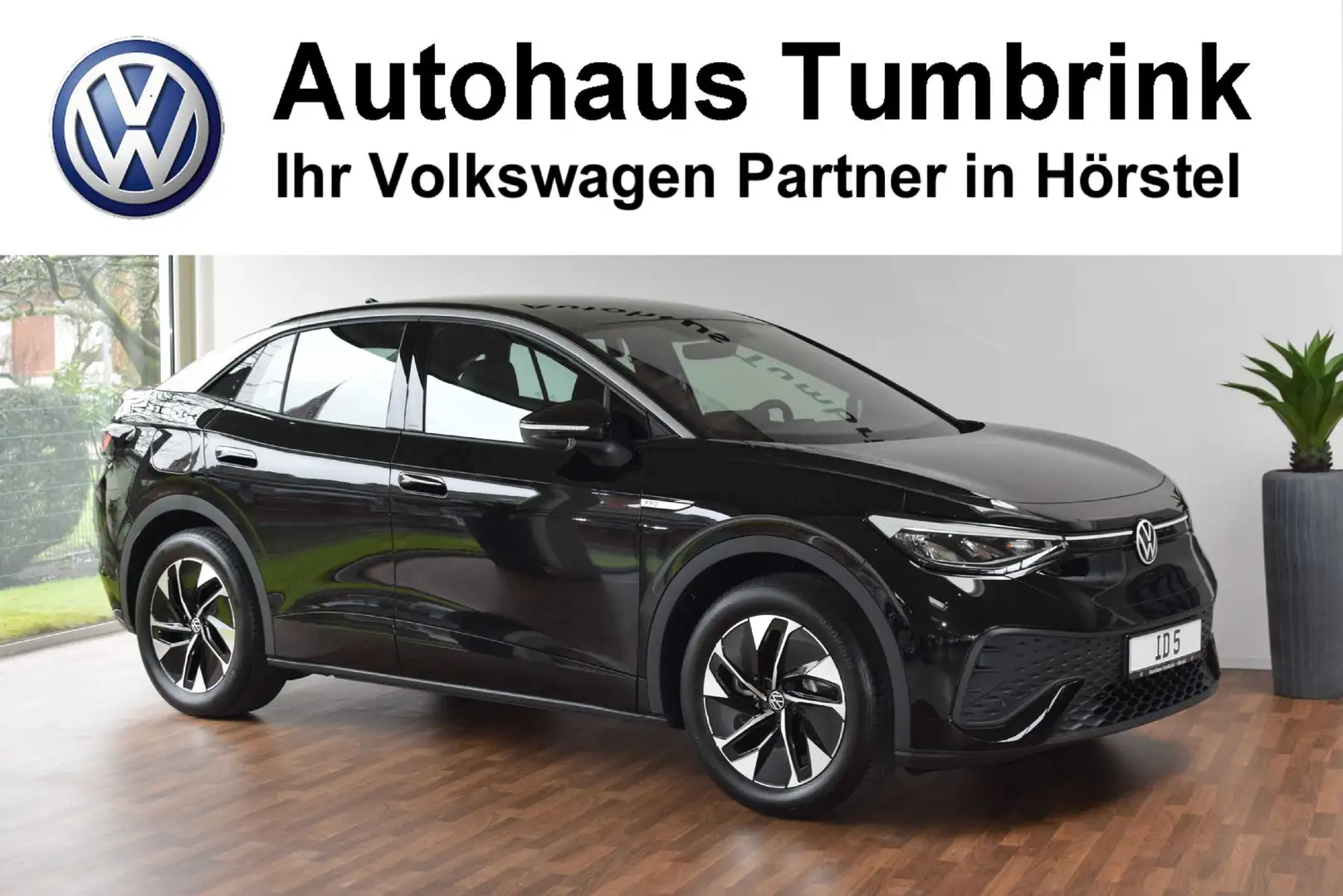 Volkswagen ID.5 Pro Performance AHK Kamera ACC Wärmepumpe Negru - 1