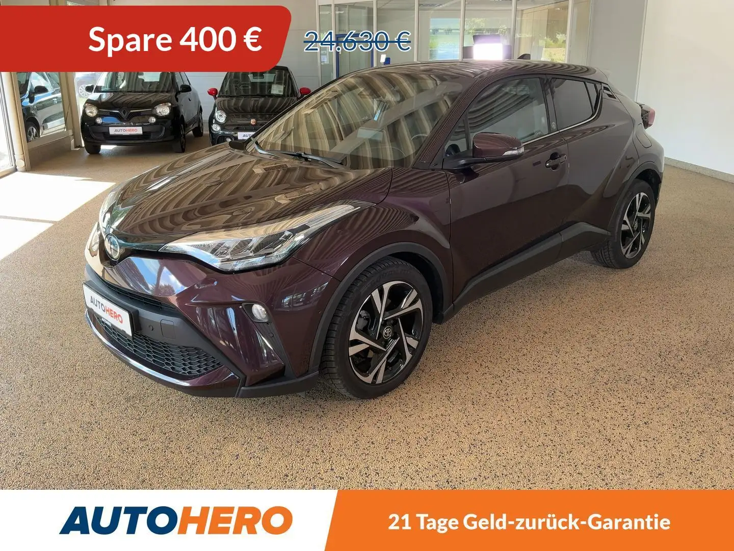 Toyota C-HR 1.8 Hybrid Team D Aut*LED*ACC*CAM*SHZ* Mauve - 1