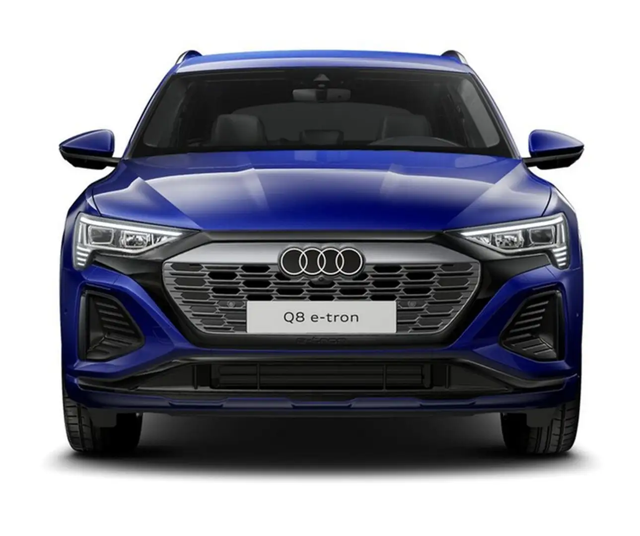 Audi Q8 e-tron 50 quattro S line AHK 360°CAM Navi+VC ACC PDC M... Blau - 2