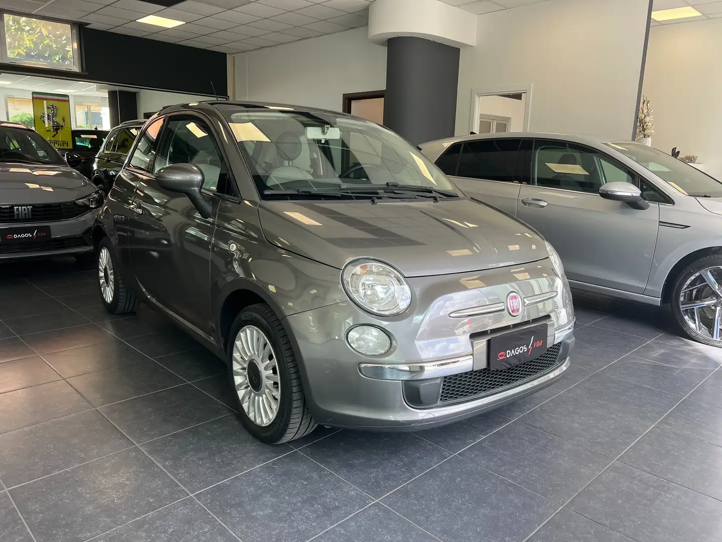 Fiat 500 500 III 1.2 Lounge 69cv Grigio - 1