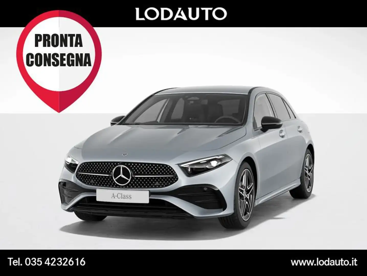 Mercedes-Benz A 180 A 180 Automatic Premium AMG Line Argento - 1