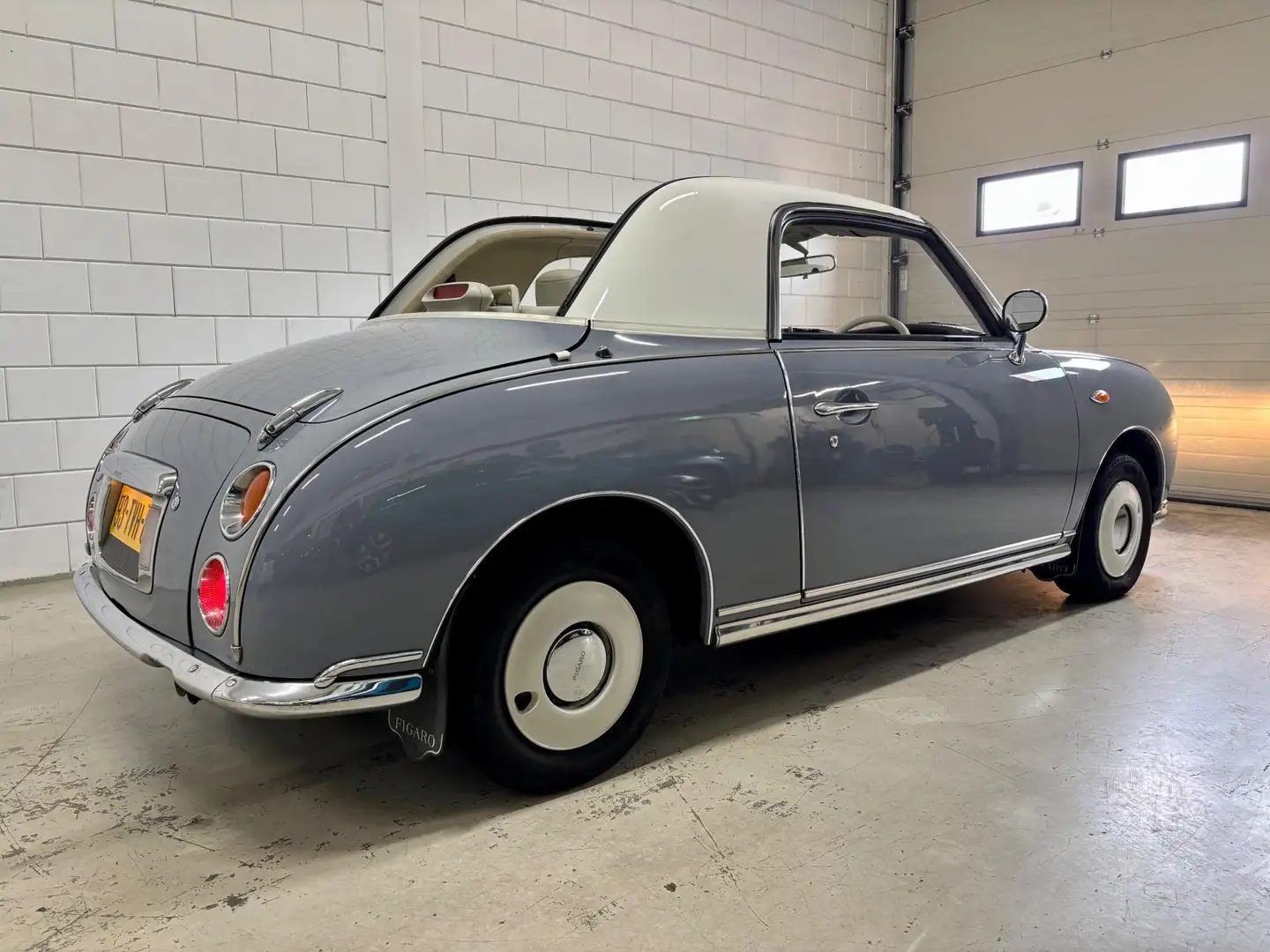 Nissan Figaro Turbo Bj.91|Automaat|Leder|Airco|Volledig onderhou Grijs - 2